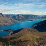 View Over Lake in Queenstown, New Zealand